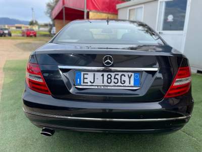 Mercedes-Benz Classe C CDI BlueEFFICIENCY Coupé Avantgarde Nero usata Quartucciu