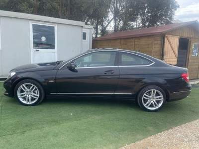 Mercedes-Benz Classe C CDI BlueEFFICIENCY Coupé Avantgarde Nero usata Quartucciu