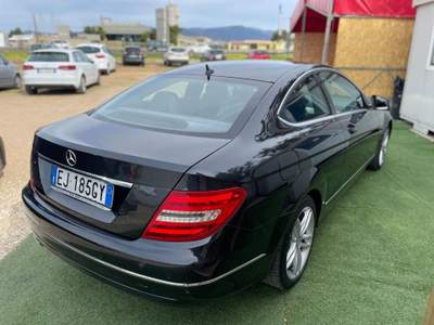 Mercedes-Benz Classe C CDI BlueEFFICIENCY Coupé Avantgarde Nero usata Quartucciu
