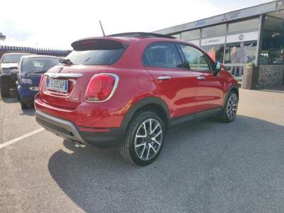 Fiat 500X 2.0 4x4 automatica pelle tetto Rosso usata Roma