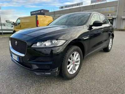 Jaguar F-Pace 2.0d Prestige awd 180cv auto TETTO PANO - FF074SW Nero usata Basiliano