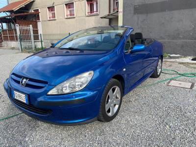 Peugeot 307 1.6 16V CC Blu/Azzurro usata Nova Milanese