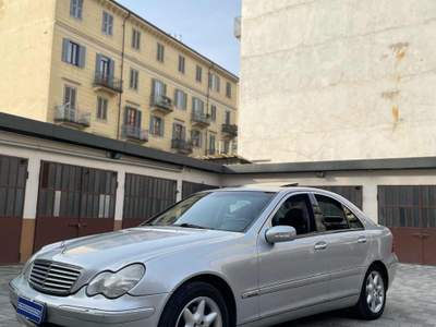 Mercedes-Benz Classe C cat Avantgarde PELLE-TETTO-AUTOMATICA!!! Grigio usata TORINO