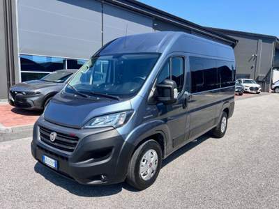 Fiat Ducato 33 2.3 MJT 180CV PM-TA Panor.9 Posti Autom..+IVA Grigio usata Pieve di Soligo