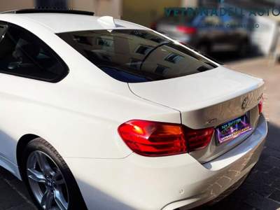 BMW Serie 4 420d 420d xDrive Coupé Msport Bianco usata Ozzero