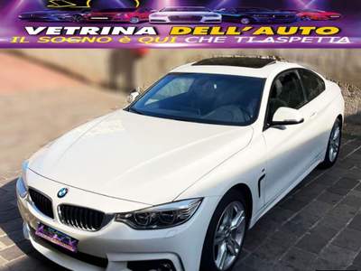 BMW Serie 4 420d 420d xDrive Coupé Msport Bianco usata Ozzero