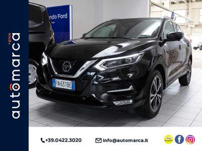 Nissan Qashqai 1.2 DIG-T N-Connecta Nero usata Silea
