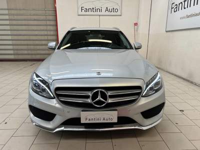 Mercedes-Benz Classe C d SW Sport c.auto-LEGGI SOTTO Argento usata BRESCIA