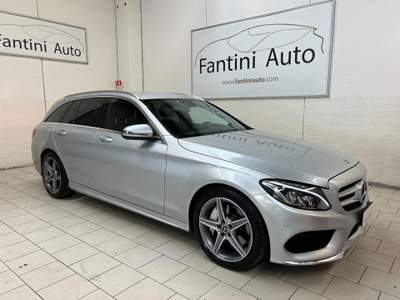 Mercedes-Benz Classe C d SW Sport c.auto-LEGGI SOTTO Argento usata BRESCIA
