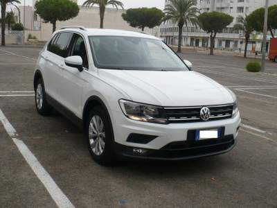 Volkswagen Tiguan 1.6 TDI SCR Business BlueMotion Technology Bianco usata TAVIANO
