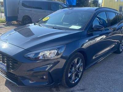 Ford Focus 1.0 EcoBoost Hybrid 125 CV SW ST-Line Blu/Azzurro usata Fano
