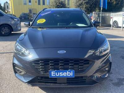 Ford Focus 1.0 EcoBoost Hybrid 125 CV SW ST-Line Blu/Azzurro usata Fano