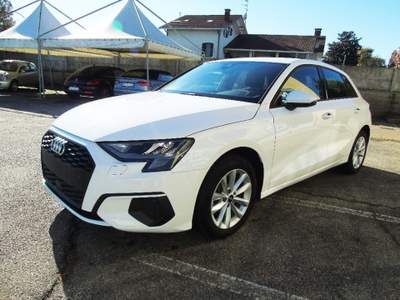 Audi A3 SPB 30 TFSI Bianco usata ALBAIRATE