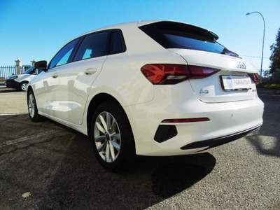 Audi A3 SPB 30 TFSI Bianco usata ALBAIRATE