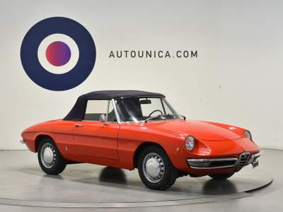 Alfa Romeo Spider 1300 JUNIOR OSSO DI SEPPIA ASI TARGA ORO Rosso usata Brescia