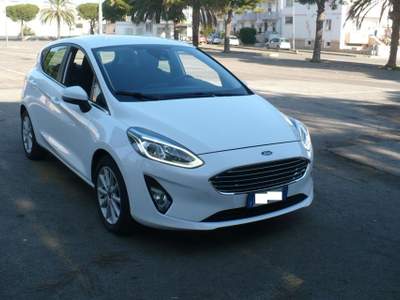 Ford Fiesta 1.5 TDCi 5 porte Titanium Bianco usata TAVIANO