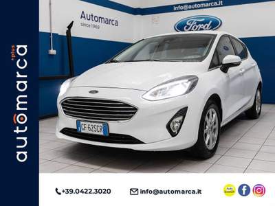 Ford Fiesta 1.1 75 CV GPL 5 porte Titanium Bianco usata Silea