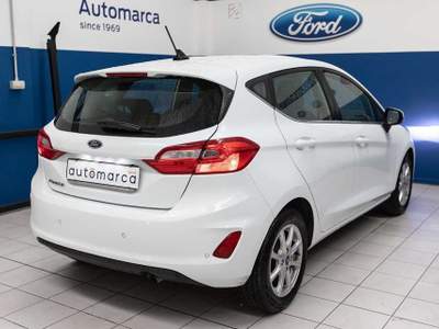 Ford Fiesta 1.1 75 CV GPL 5 porte Titanium Bianco usata Silea
