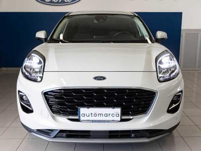 Ford Puma 1.0 EcoBoost Hybrid 125 CV S&S Titanium #CO-PILOT#SEDILI RISCALDATI Bianco usata Silea