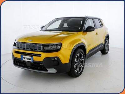 Jeep Avenger BEV Summit Giallo usata Milano