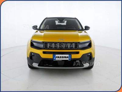 Jeep Avenger BEV Summit Giallo usata Milano