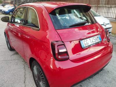 Fiat 500e RED Rosso usata Roma