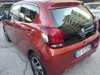 Peugeot 108 ALLURE Rosso usata Roma