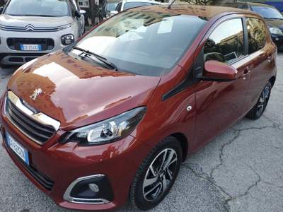 Peugeot 108 ALLURE Rosso usata Roma