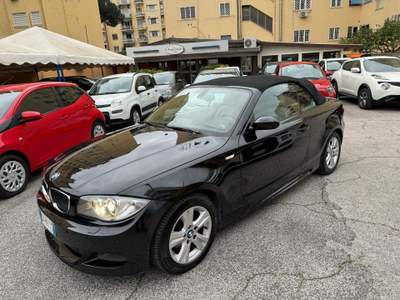 BMW Serie 1 118d FUTURA Nero usata Roma