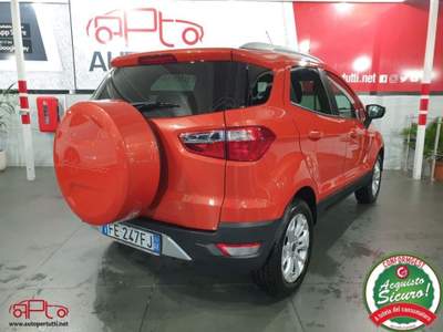 Ford EcoSport 1.5 TDCi 95 CV Titanium Arancione usata Palermo