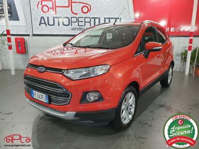 Ford EcoSport 1.5 TDCi 95 CV Titanium Arancione usata Palermo