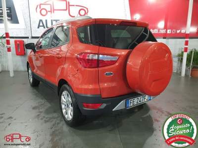 Ford EcoSport 1.5 TDCi 95 CV Titanium Arancione usata Palermo