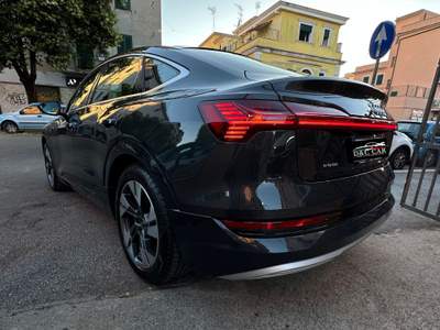 Audi e-tron COUPE 20000KM PELLE KEY-LESS MATRIX NAVI UNIPRO Grigio usata Roma