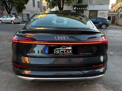 Audi e-tron COUPE 20000KM PELLE KEY-LESS MATRIX NAVI UNIPRO Grigio usata Roma