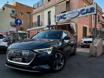 Audi e-tron COUPE 20000KM PELLE KEY-LESS MATRIX NAVI UNIPRO Grigio usata Roma