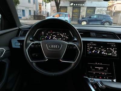 Audi e-tron COUPE 20000KM PELLE KEY-LESS MATRIX NAVI UNIPRO Grigio usata Roma