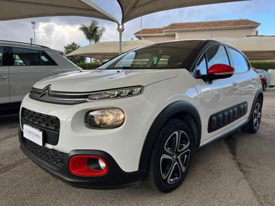 Citroen C3 BlueHDi 100 S&S Shine Bianco usata Marigliano