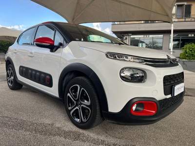 Citroen C3 BlueHDi 100 S&S Shine Bianco usata Marigliano