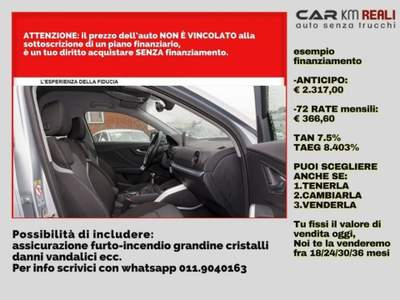 Audi Q2 35 TFSI Argento usata Orbassano