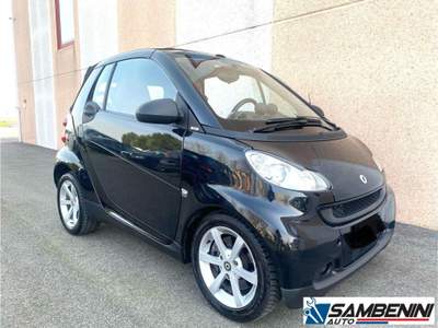 Smart ForTwo  Cabrio 1.0 Pulse 84cv Nero usata Roverbella