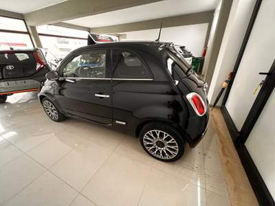 Fiat 500 0.9 TwinAir Turbo 105 CV Lounge Nero usata Portoferraio