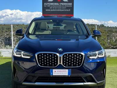BMW X4 XDrive 20d 190cv 48V (Tetto/Pelle/APP/LED) Blu/Azzurro usata Castellaneta
