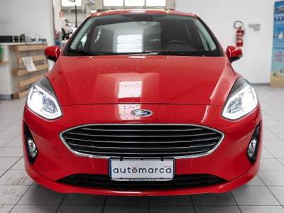 Ford Fiesta 1.1 75 CV 5 porte Titanium Rosso usata Silea