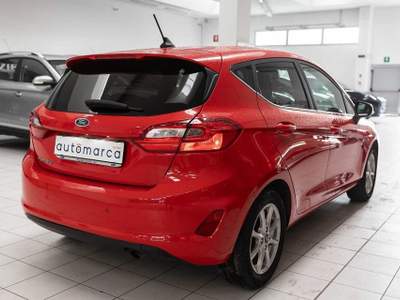 Ford Fiesta 1.1 75 CV 5 porte Titanium Rosso usata Silea