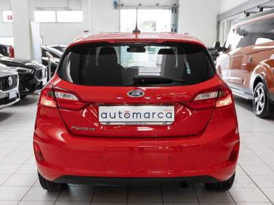 Ford Fiesta 1.1 75 CV 5 porte Titanium Rosso usata Silea