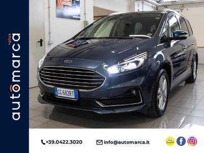Ford Galaxy 2.5 Full Hybrid 190 CV aut.CVT Titanium Business Blu/Azzurro usata Silea
