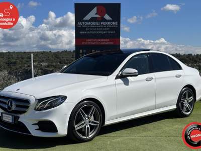 Mercedes-Benz Classe E d Auto AMG Premium Plus (Tetto/Led64/Retro/APP) Bianco usata Castellaneta