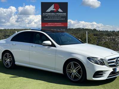 Mercedes-Benz Classe E d Auto AMG Premium Plus (Tetto/Led64/Retro/APP) Bianco usata Castellaneta