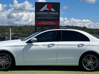 Mercedes-Benz Classe E d Auto AMG Premium Plus (Tetto/Led64/Retro/APP) Bianco usata Castellaneta