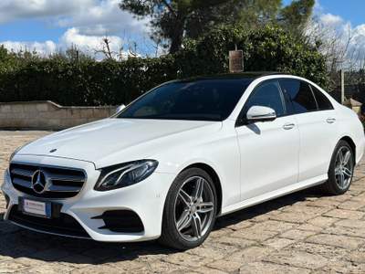 Mercedes-Benz Classe E d Auto AMG Premium Plus (Tetto/Led64/Retro/APP) Bianco usata Castellaneta
